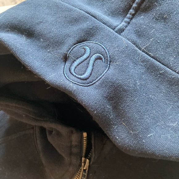 Lululemon Scuba Oversized 1/2 Zip Hoodie - True Navy - Picture 4 of 4